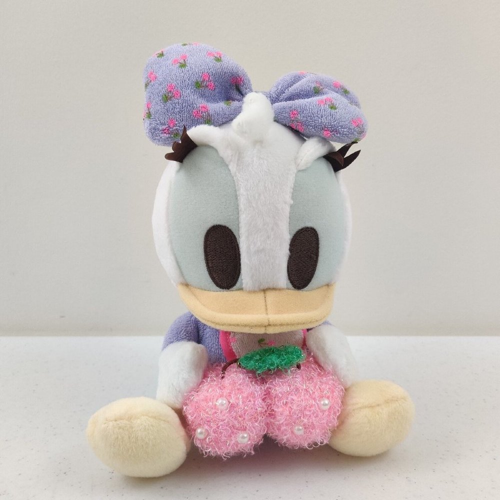 Sega Fun Fan Amuse 2008 Plush Daisy Duck Cherries  Stuffed Animal